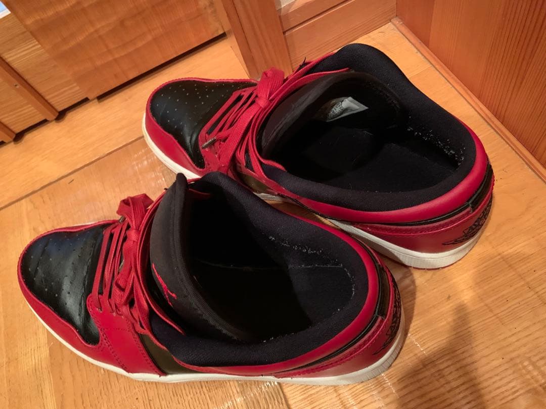 シューズ(男性用) Nike Air Jordan 1 Low \"Varsity Red\"
