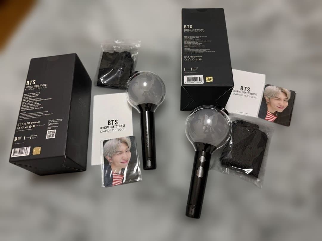 BTS 公式ペンライト　2本セット　新品未使用　アミボム
