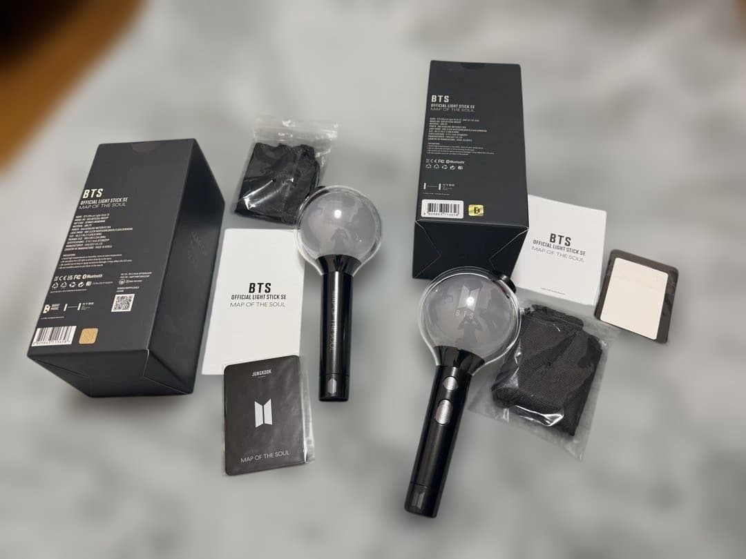 BTS 公式ペンライト　2本セット　新品未使用　アミボム