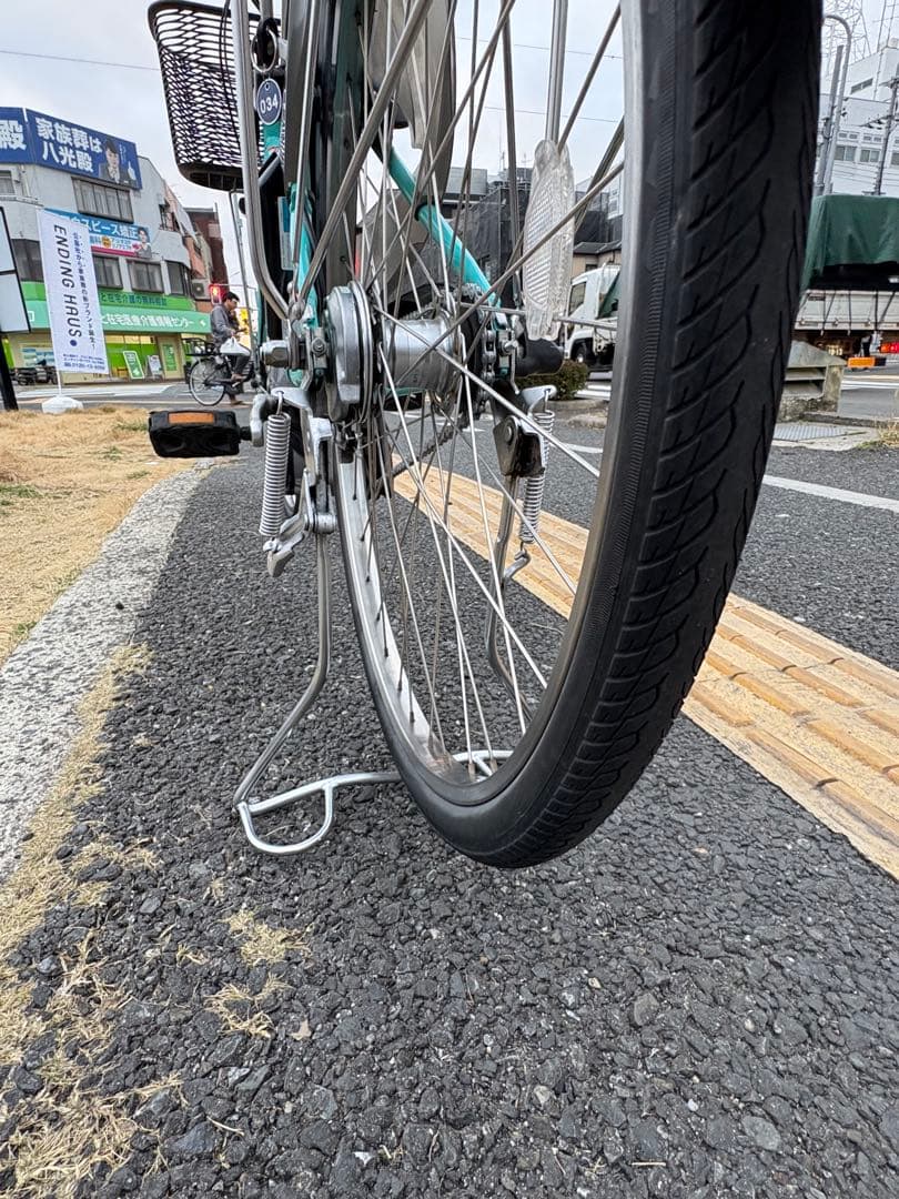 中古YAMAHA電動アシスト自転車　12.3Ah 大阪034