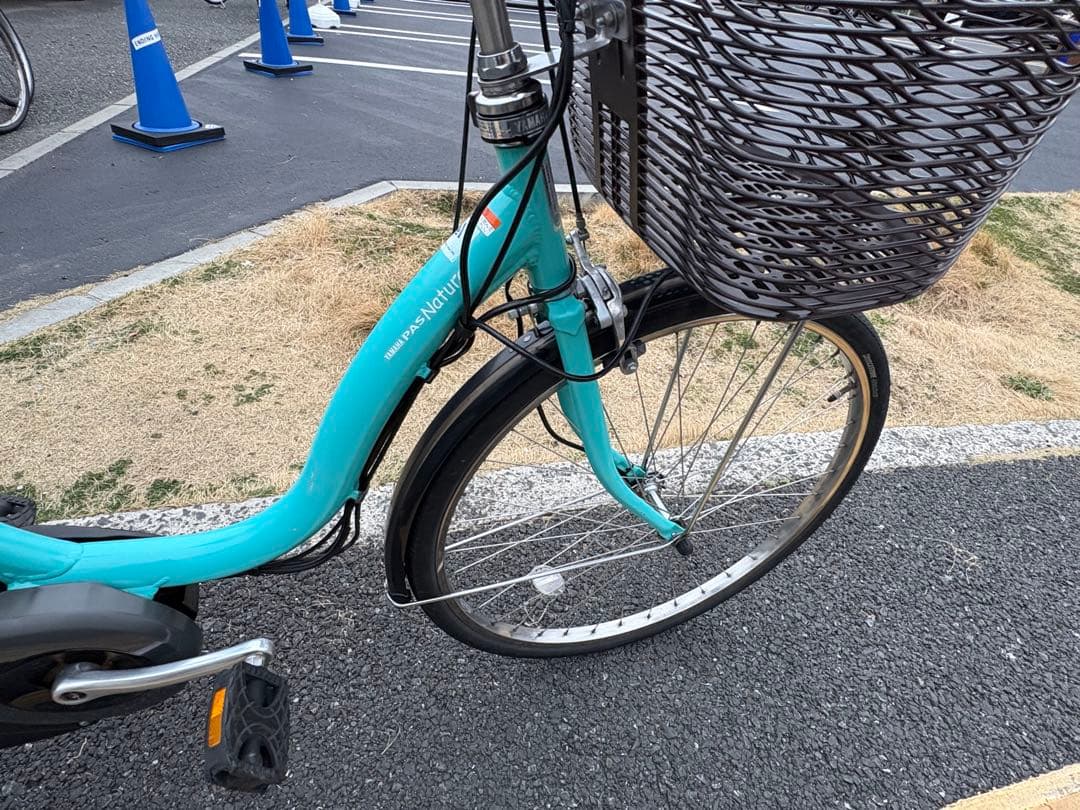 中古YAMAHA電動アシスト自転車　12.3Ah 大阪034
