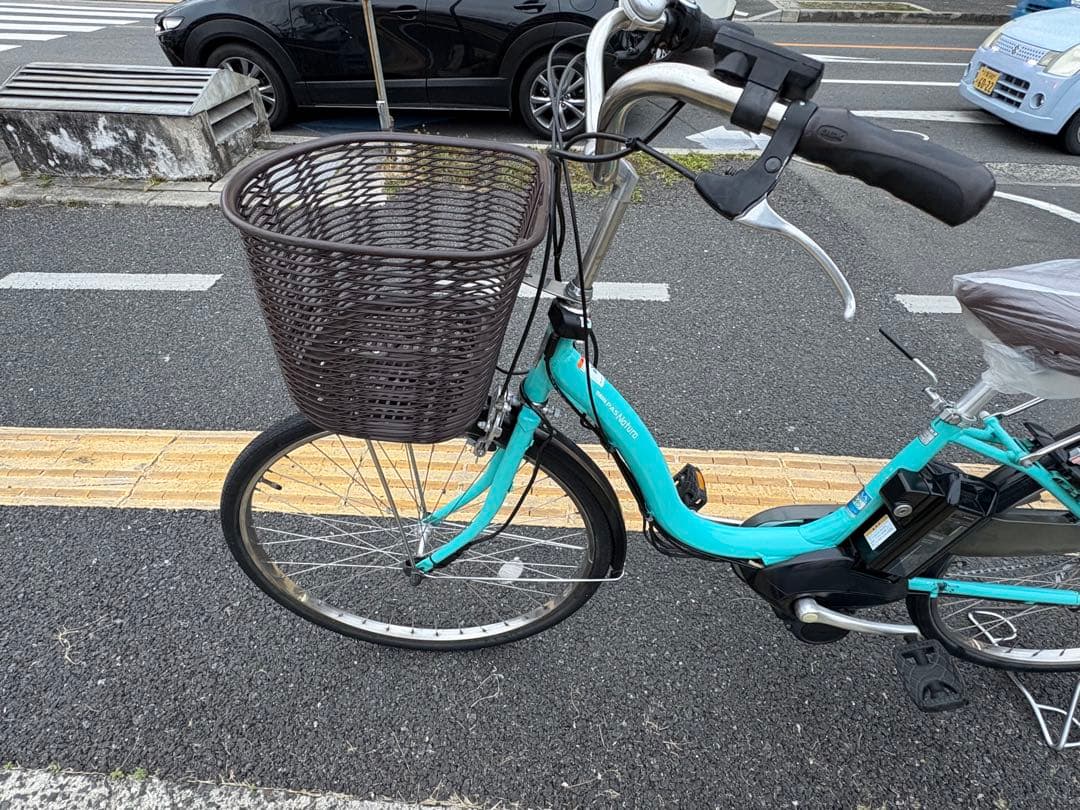 中古YAMAHA電動アシスト自転車　12.3Ah 大阪034