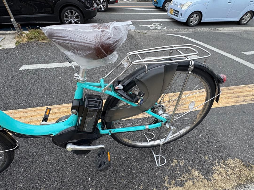 中古YAMAHA電動アシスト自転車　12.3Ah 大阪034