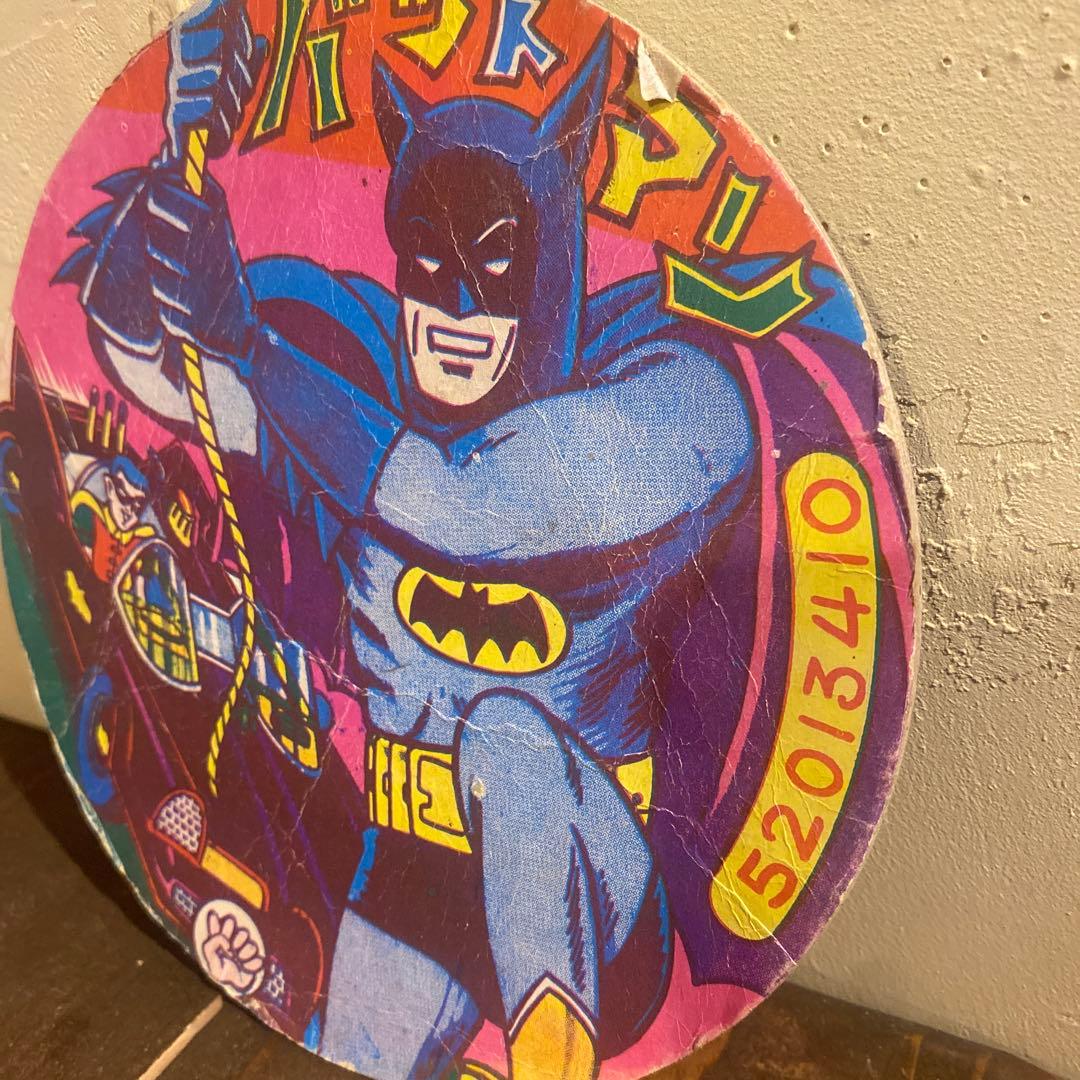 昭和メンコ（大型）バットマン 当時物　レトロ