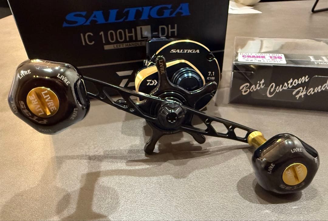 SALTIGA IC 100HL-DH ベイトリール　ソルティガ