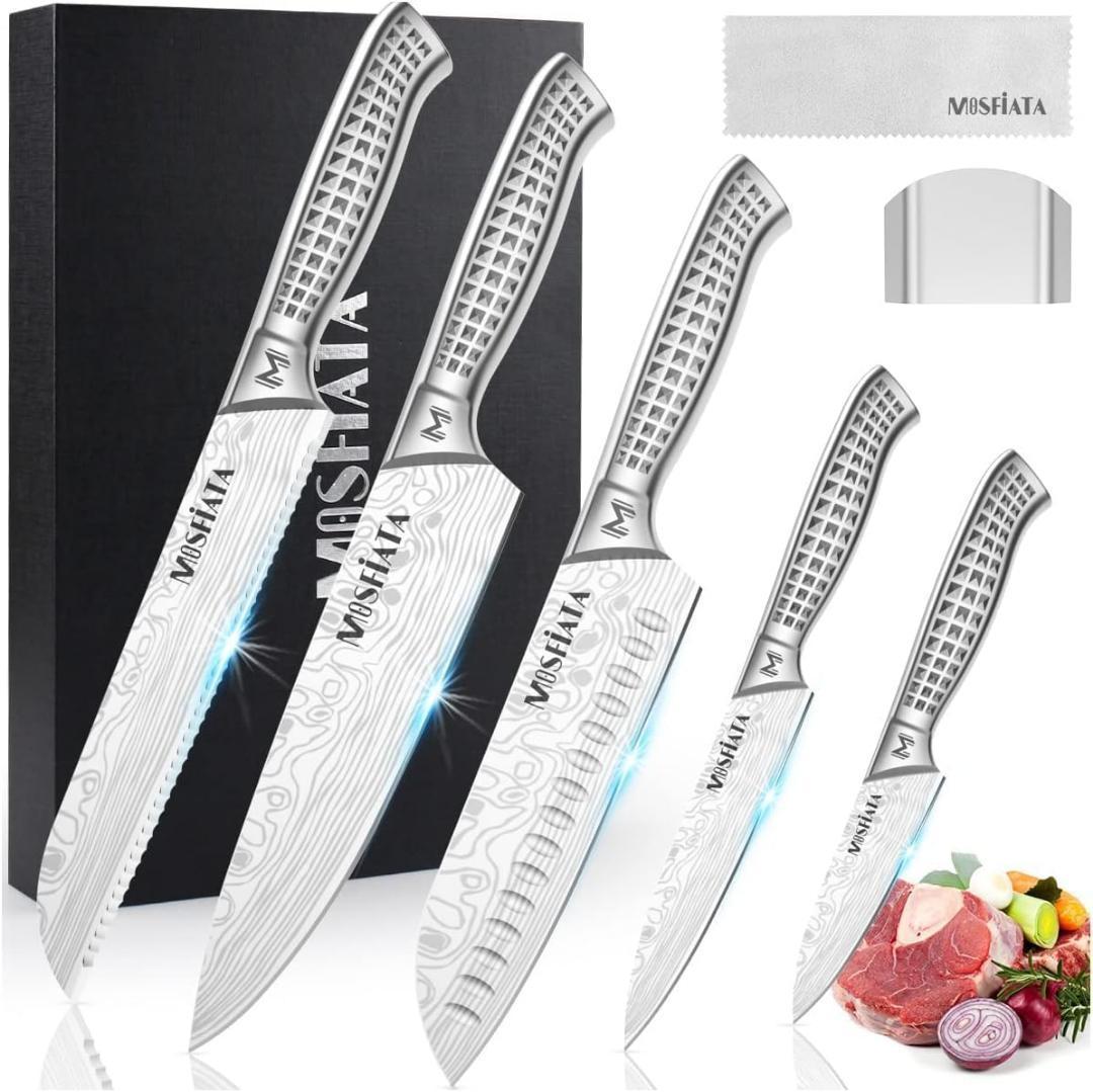 【新品未使用】包丁セット【牛刀・菜切り包丁・ペティナイフ】7個セット