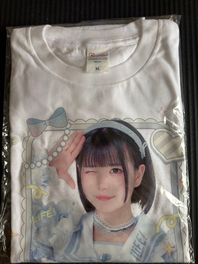 Life! あいす　武道館　実写Ｔシャツ サイズXL