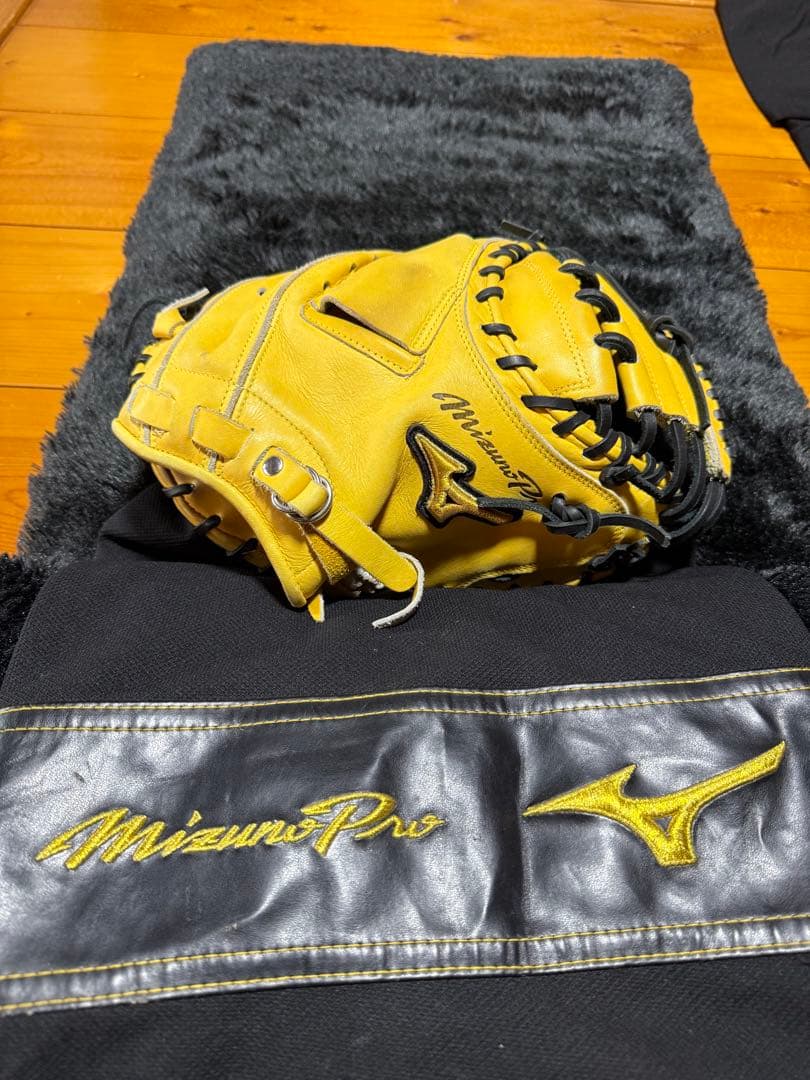 MIZUNO ミズノプロ 硬式用 右利き用 キャッチャーミット