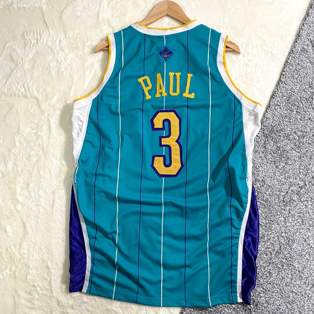 NBA　ニューオーリンズ・ホーネッツ　ゲームシャツ　クリス・ポール　XXL相当
