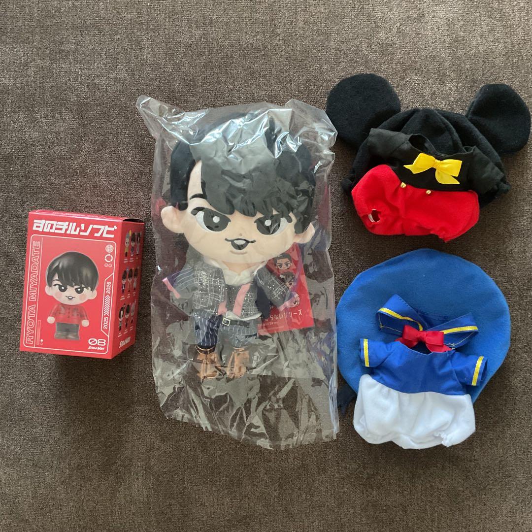 宮舘涼太 ソフビ すのチル ぶら下がらないシリーズ まとめ売り