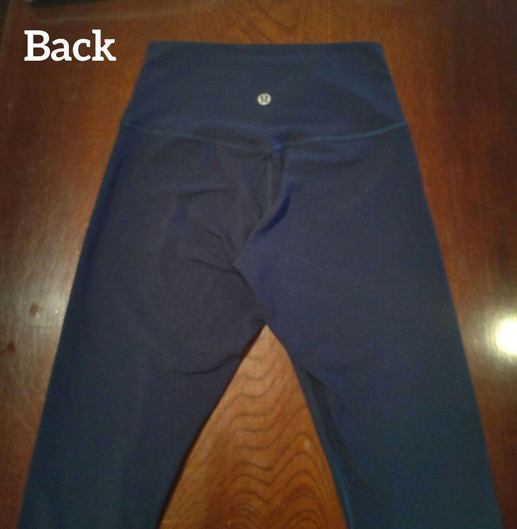 lululemon ルルレモンヨガパンツ レギンス スパッツ Navy Sサイズ