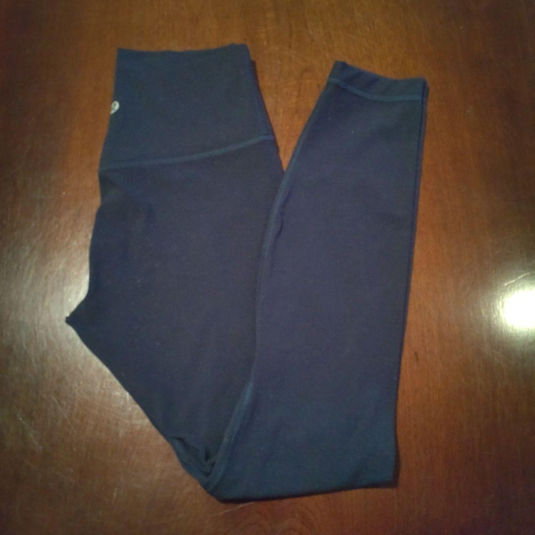 lululemon ルルレモンヨガパンツ レギンス スパッツ Navy Sサイズ