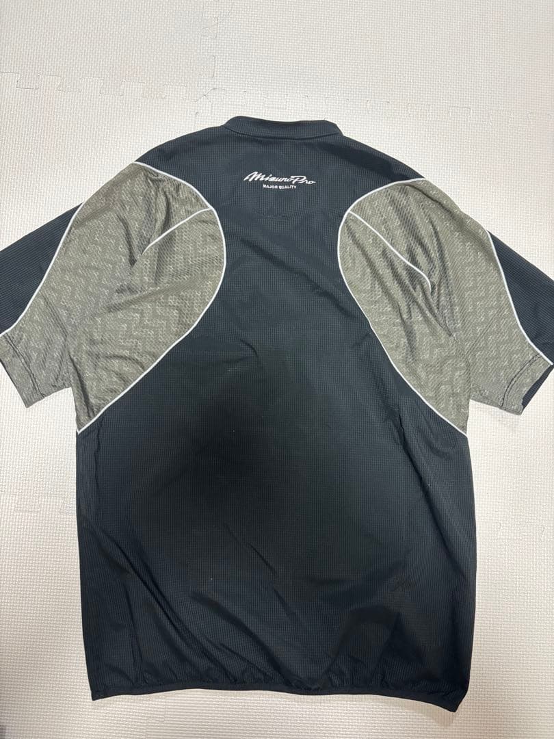 最終値下Mizuno Pro ハーフジップ半袖　パンツ　セットアップ　上下セット