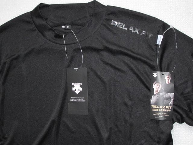 DESCENTE ブラック アンダーシャツ 大谷翔平着用モデル 半袖Tシャツ