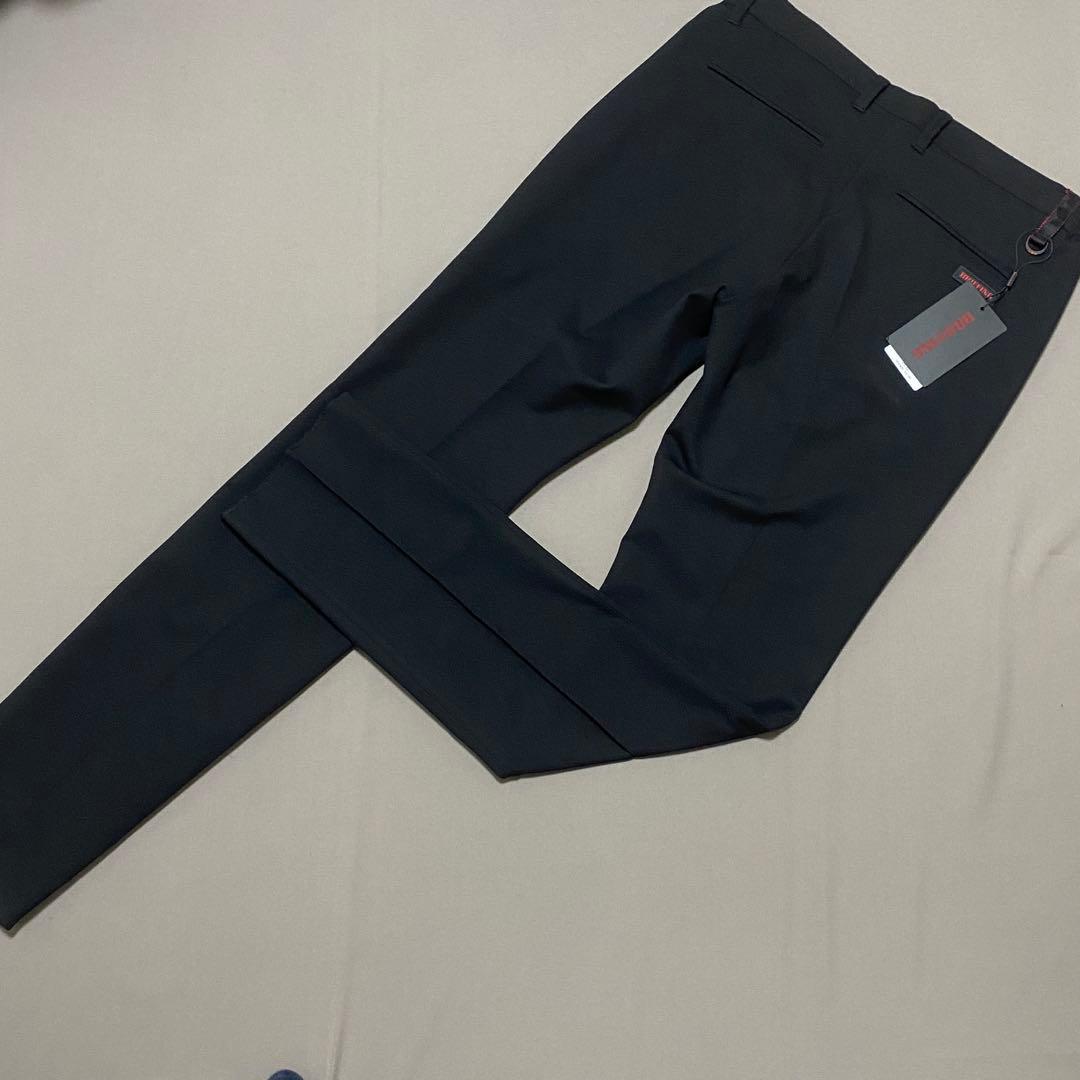 【未使用タグ付き】ブリーフィング センタープレスロングパンツ L