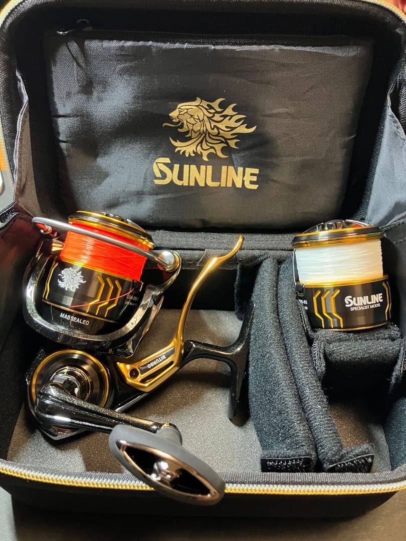 値下げ　22トーナメントISO LBD 2500 SUNLINEスプール&ケース