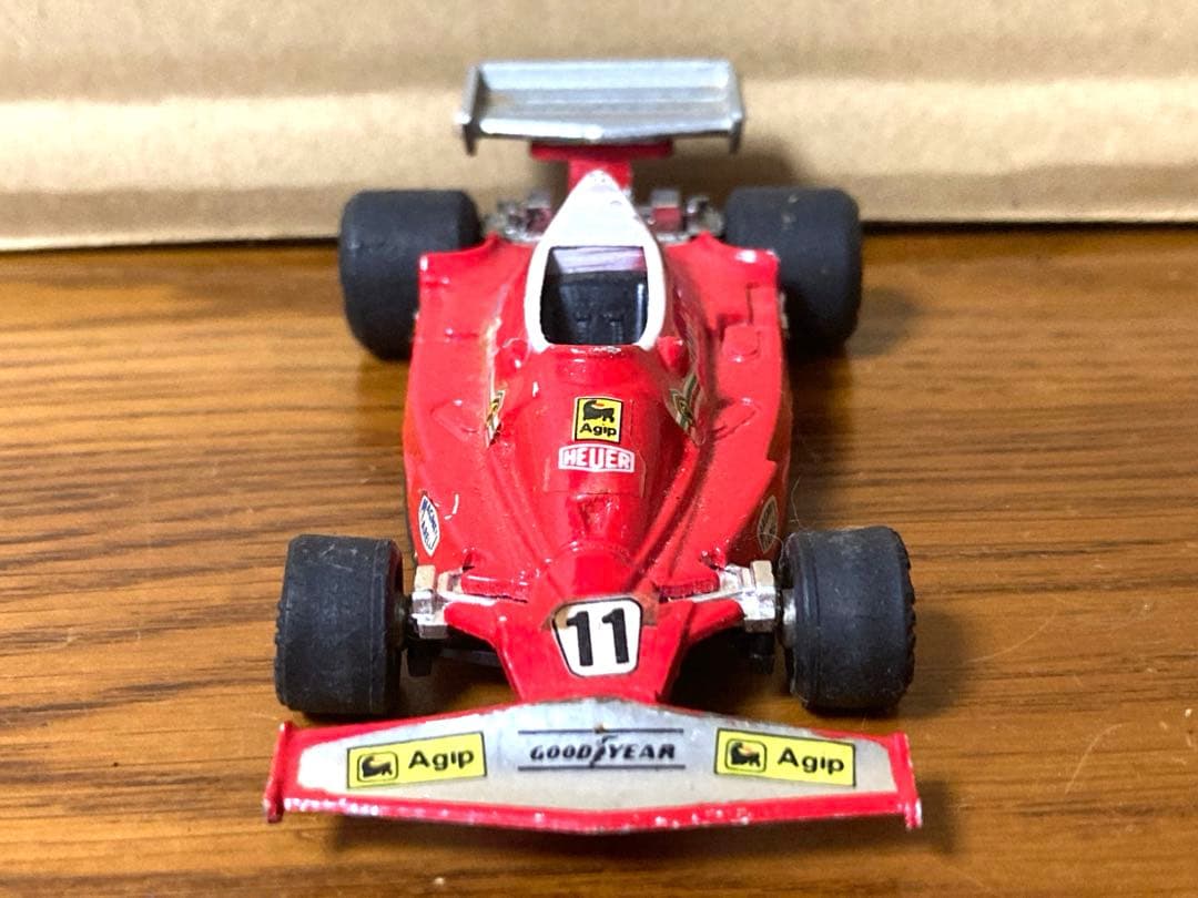 希少 ビンテージ エイダイ 日本製 フェラーリ 312T2 ミニカー