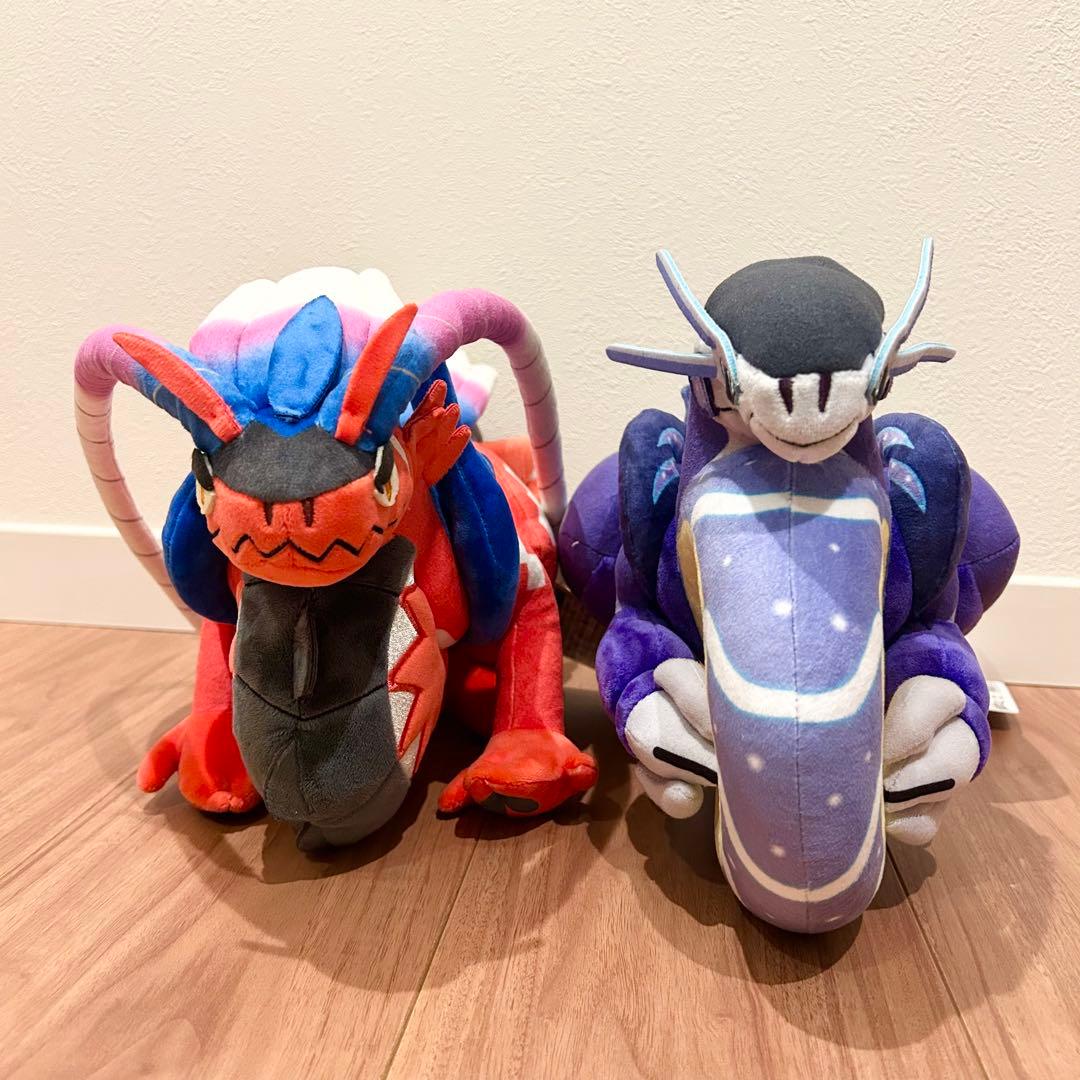 紙タグ付✨新品✨ポケモンセンター ミライドン コライドン ぬいぐるみ 2体セット