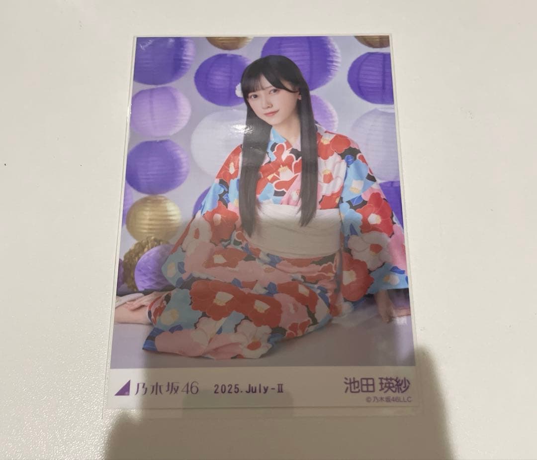 池田瑛乃木坂46 生写真