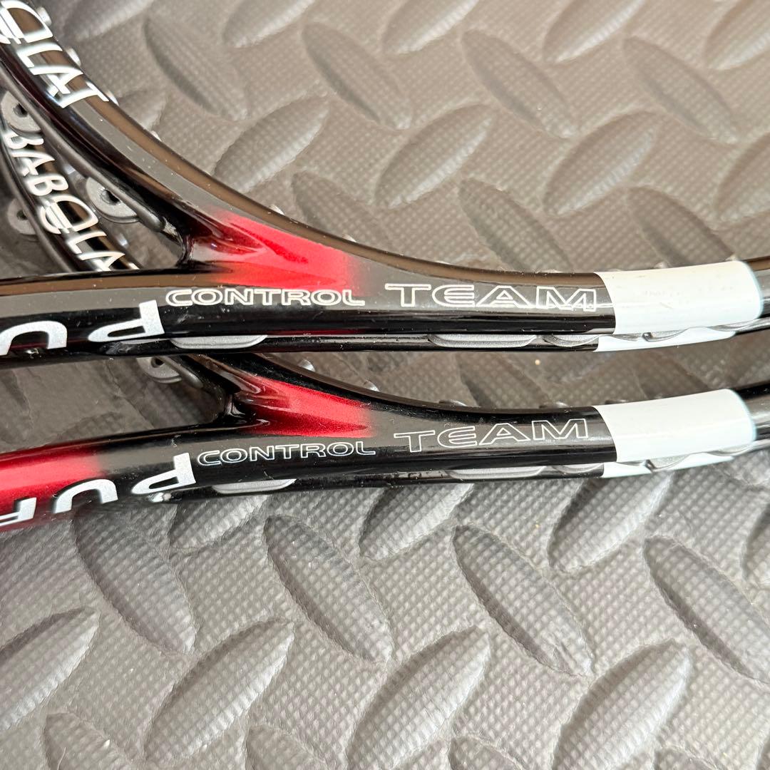 バボラ ピュアコントロール チーム 2本セット 日本初代 G2 テニス