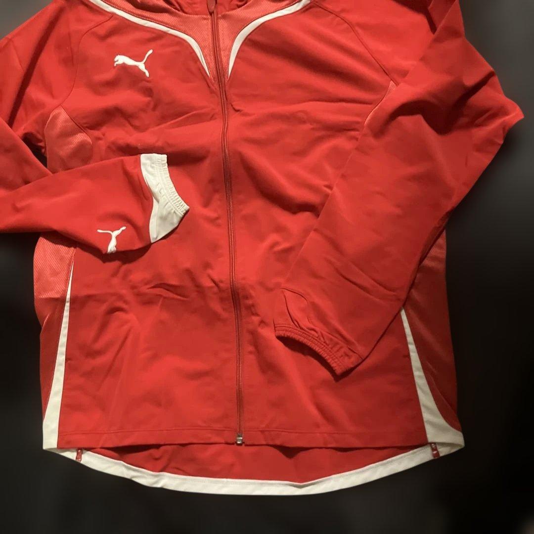 Puma 赤 ジャージ　上下セット　3点セット　超美品