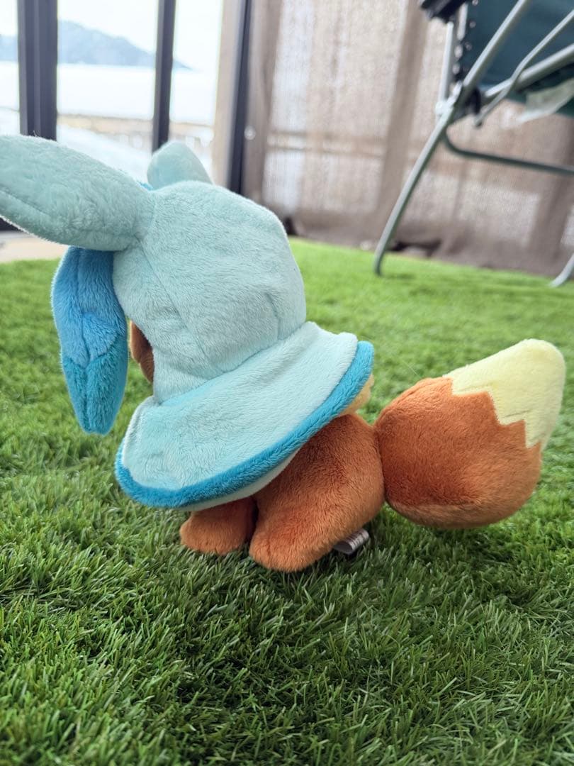 【全てタグ付】ポケセン限定レア3体セット（イーブイ・カプコケコ・ミニリュウ）