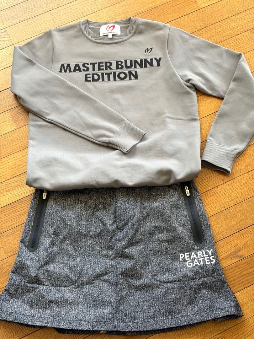 PEARLY GATES 後ろ裾フレア♡スカート Mサイズ　美品