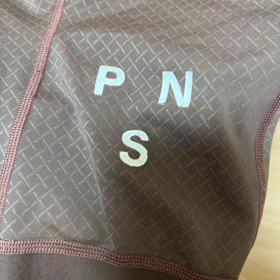 PAS NORMAL STUDIOS ビブショーツ XS ブラウン