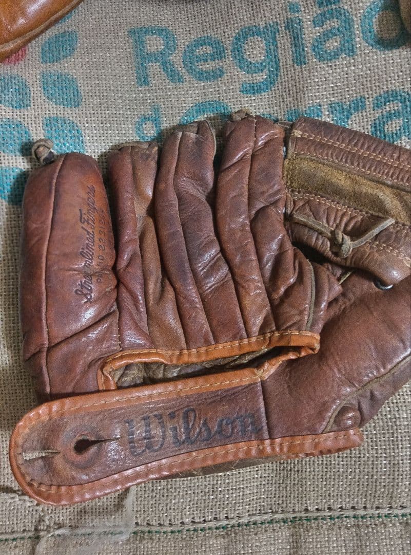 ビンテージ　WILSON　ウィルソン　野球　アメリカ　グローブ