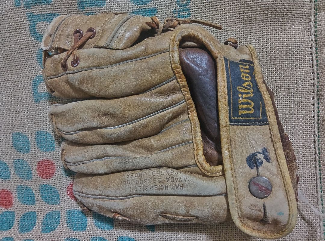 ビンテージ　WILSON　ウィルソン　野球　アメリカ　グローブ