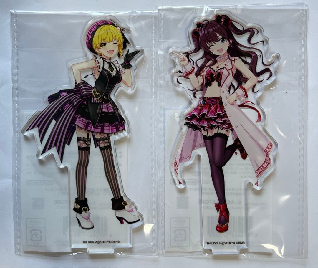 公式アクリルプレート　宮本フレデリカ　一ノ瀬志希　デレステ10th 千秋楽ver