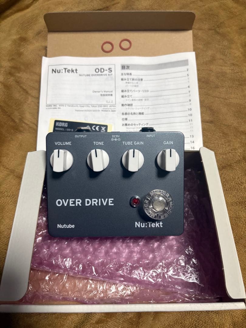 KORG Nu:Tekt OD-S オーバードライブペダル