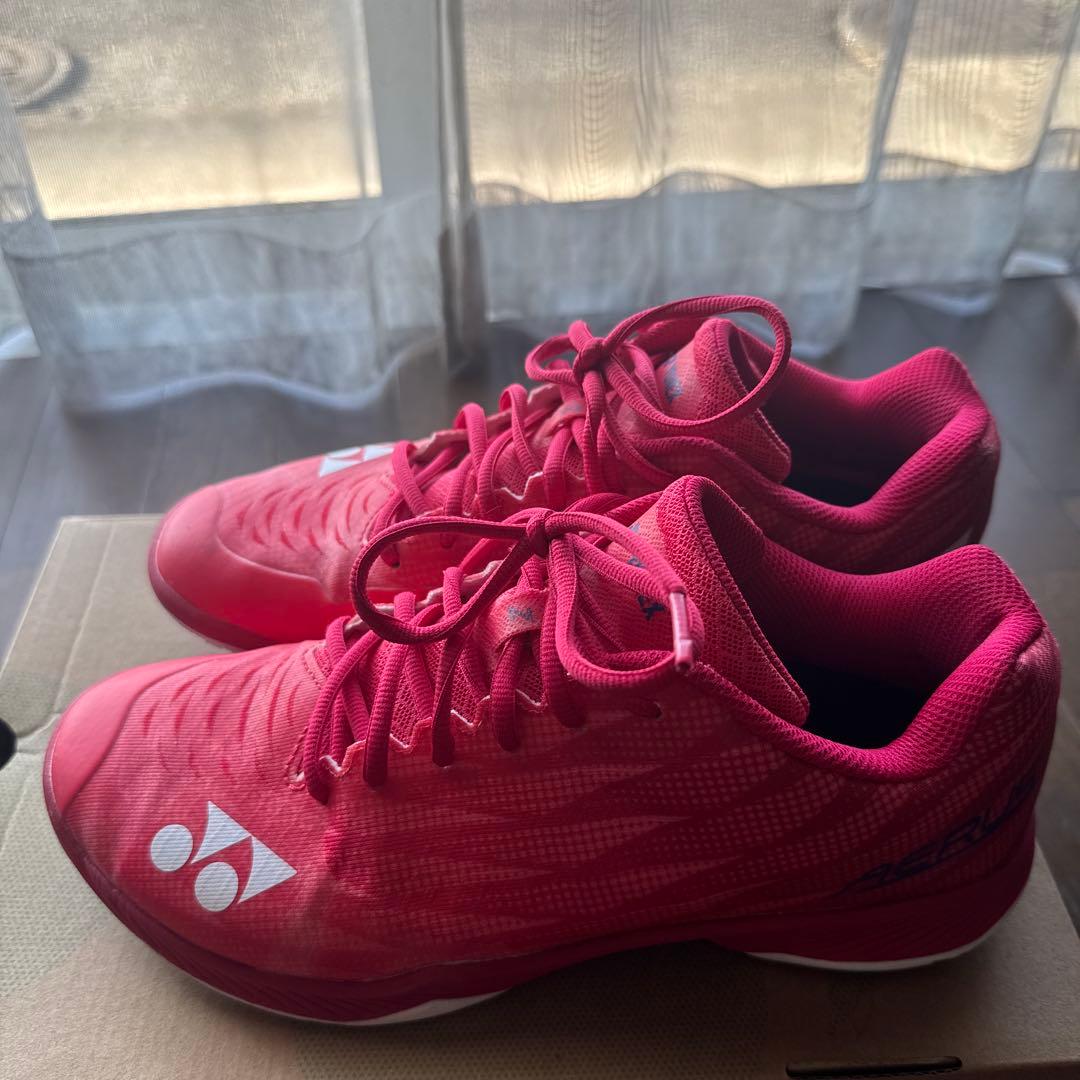 YONEX SHB-02LTD レッド バドミントンシューズサイズ26