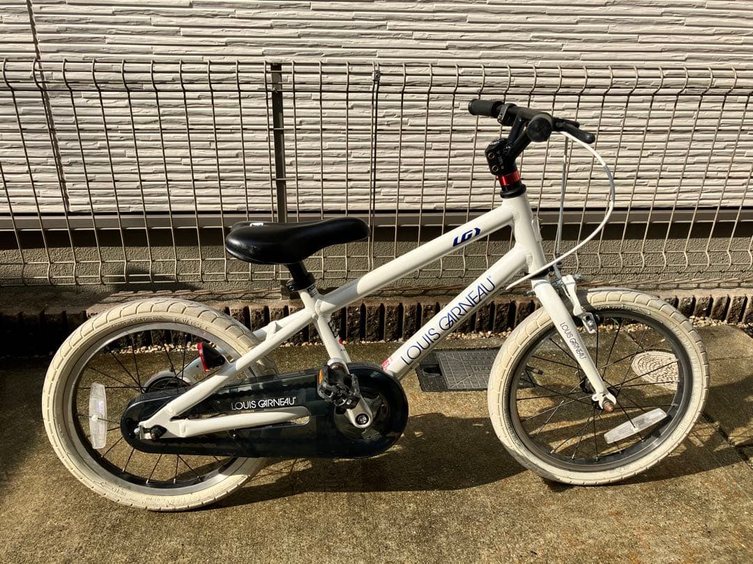 LOUIS GARNEAU 子供用自転車 ホワイト　16インチ ルイガノ キッズ