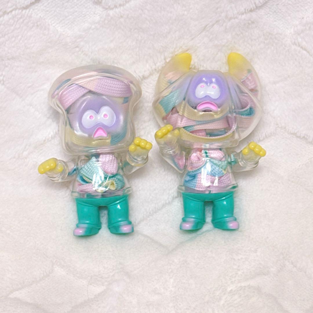 スニダン限定　パンデッドソフビ　ショックン&ワッサン