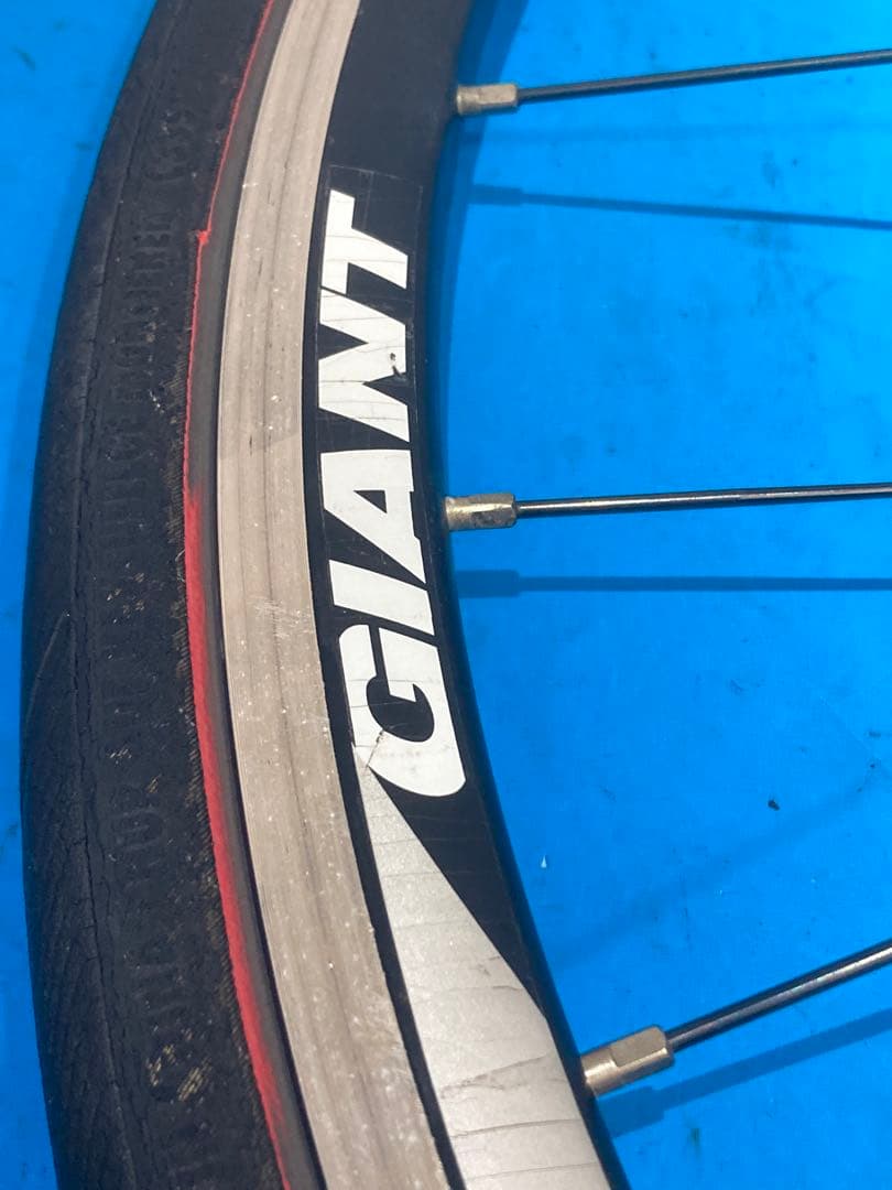 ★GIANT P-R2 リアホイール シマノ10sフリー25Cタイヤクイック付