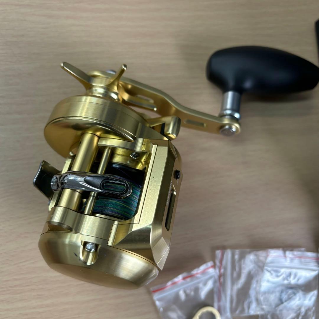 S【美品】OCEA CONQUEST CT300HG ハンドルセット起動確認済み