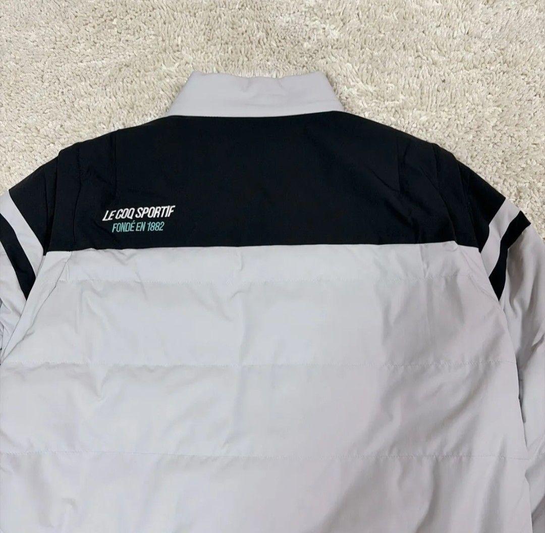【美品】ルコックスポルティフ ストレッチフォーサー 中わた ヒートナビ ゴルフ