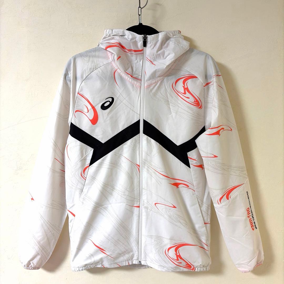 美品✨アシックス aim ウィンドブレーカー吸汗速乾 ジャージ ドライ UVケア