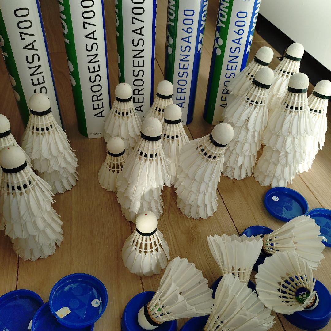 5本 YONEX AEROSENSA700 & 600 シャトル 60個