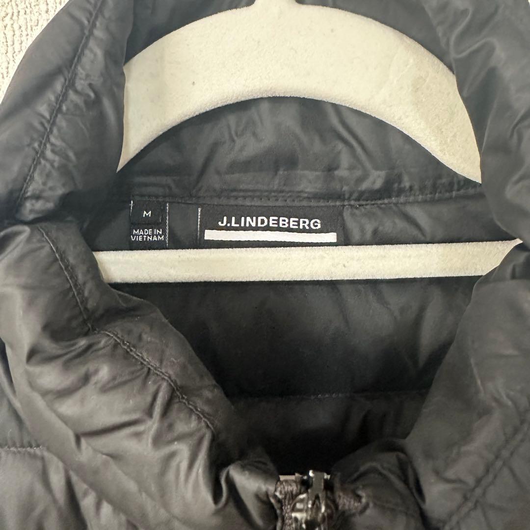 J.LINDEBERG ブラック ダウンベスト