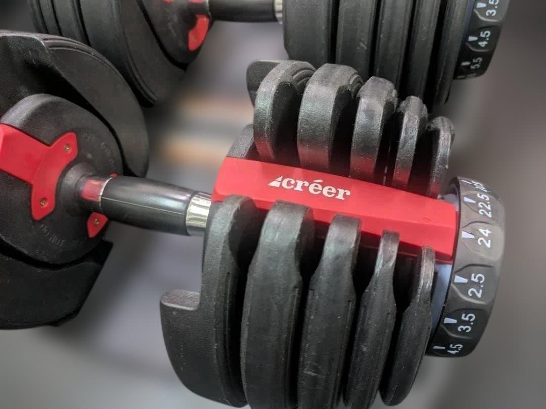 créer 可変式ダンベル 24kg　2個　【お持ち帰り限定商品】