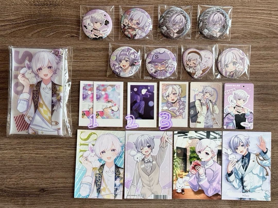 いれいす まとめ売り ブロマイド 缶バッジ