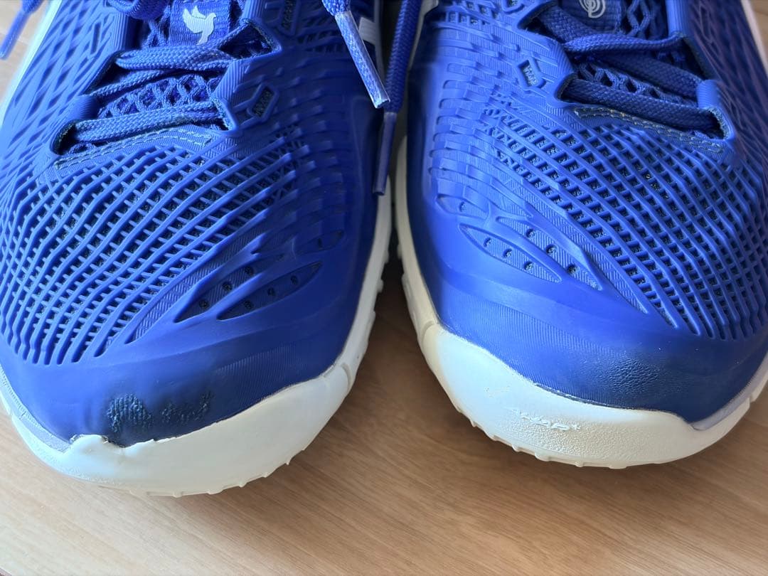 asics コートFF3 ノバク　ブルー26.0cm 中古（お得なおまけあり！）