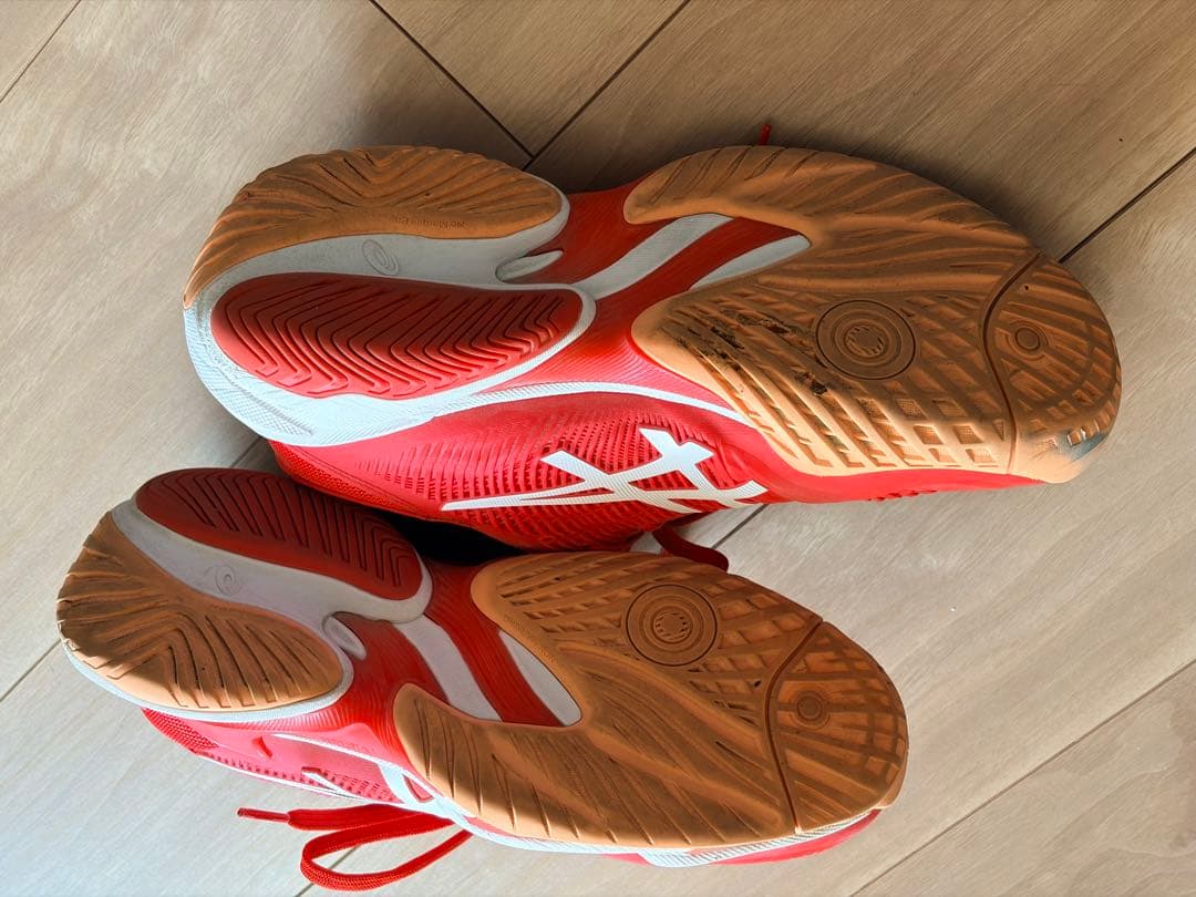 asics コートFF3 ノバク　ブルー26.0cm 中古（お得なおまけあり！）