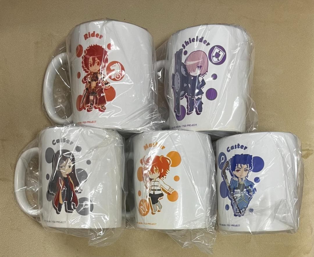 Fate/Grand Orderマグカップ5種【Ｂ】新品