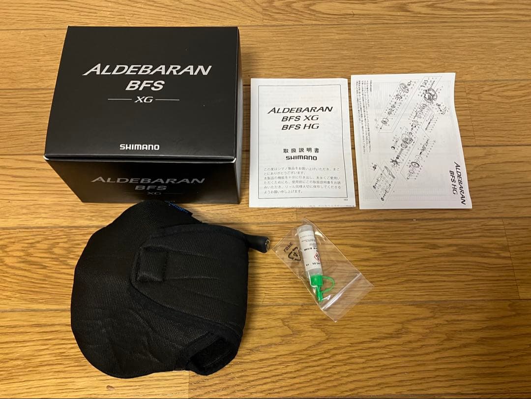 中古 美品 シマノ22 アルデバランBFS XG 右巻き