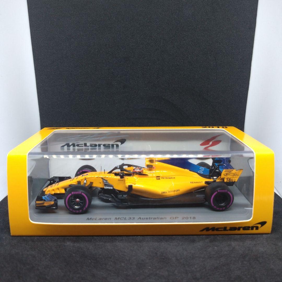 スパーク 1/43 マクラーレン MCL33 ルノー ストフェル・バンドーン
