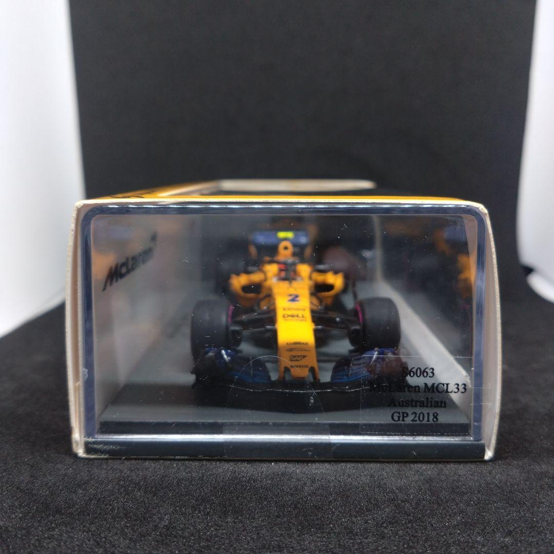 スパーク 1/43 マクラーレン MCL33 ルノー ストフェル・バンドーン