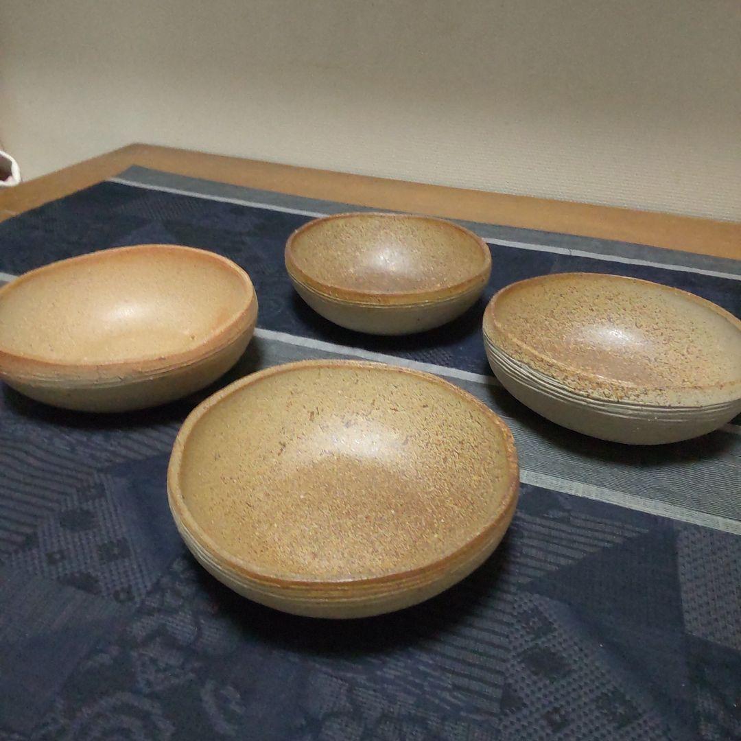 浅 鉢 5ケ 備前焼 5
